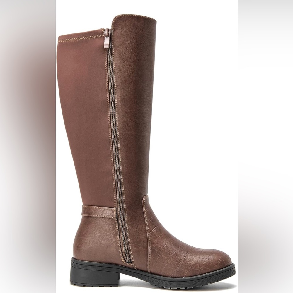 Knee High Boot Fashion Extra Wide Calf